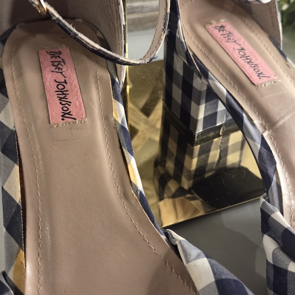 Betsey Johnson Gingham Bow Heels — Cottagecore With a Little Attitude - Picture 8 of 15